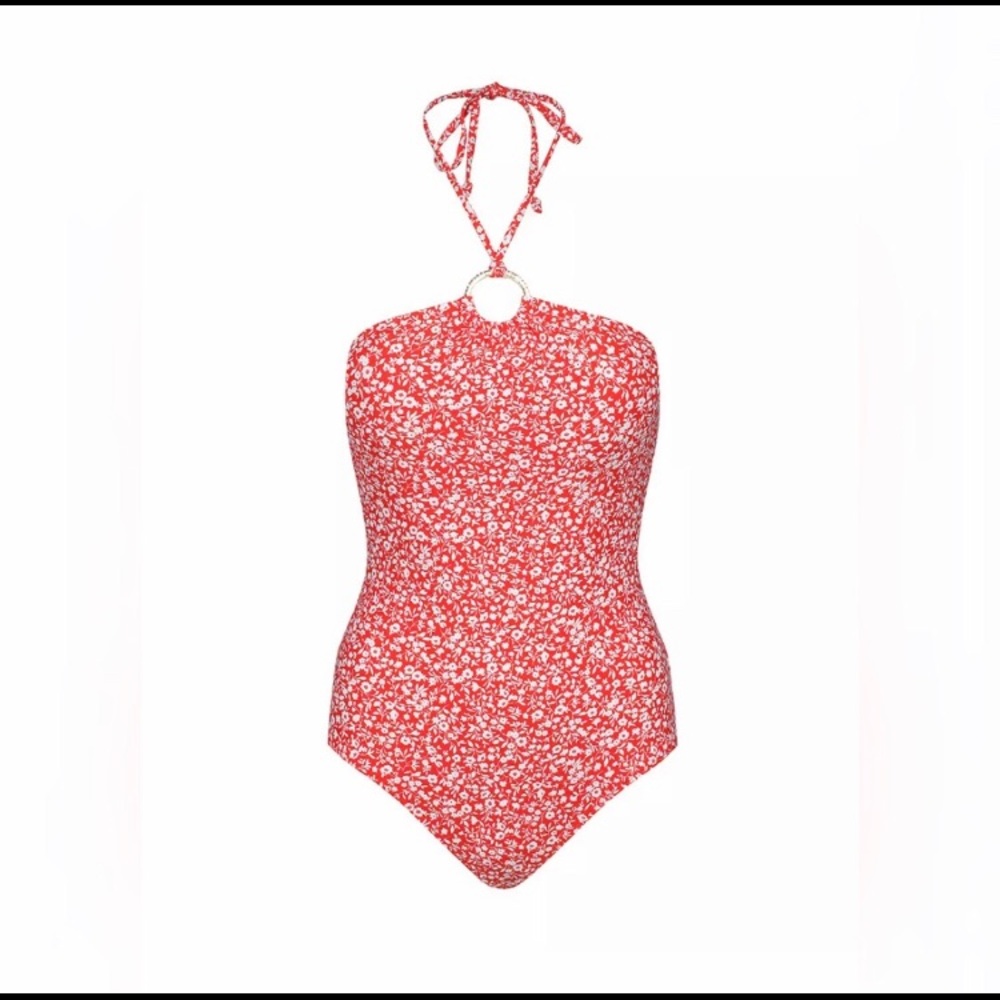 Michael Kors Shadow Floral One-Piece Swimsuit